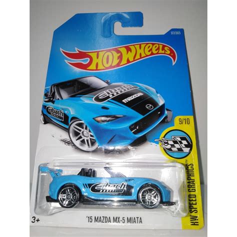 MAZDA MX5 MIATA HOT WHEELS BLUE | Shopee Malaysia