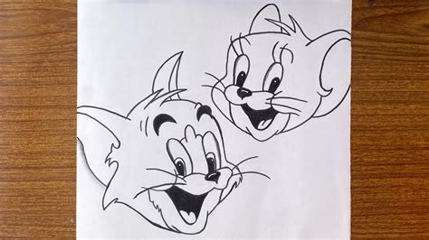 How To Draw Tom And Jerry Ii Learn To Draw Tom And Jerry In Easy Steps ...