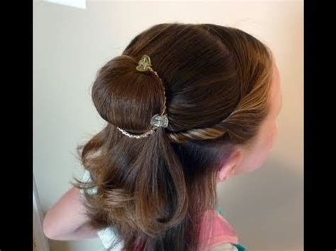 Belle Hairstyle - YouTube