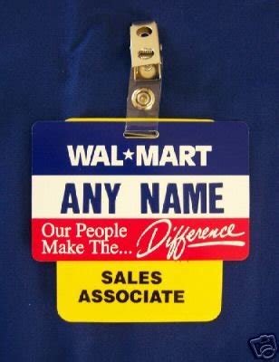 NEW WALMART/WAL-MART EMPLOYEE VEST UNIFORM XL & NAMETAG | #24307765