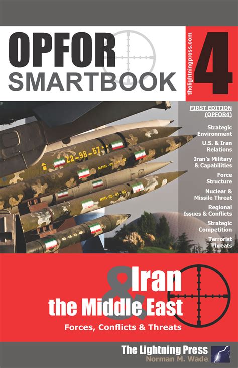 OPFOR SMARTbook Iran The Middle East, 58% OFF