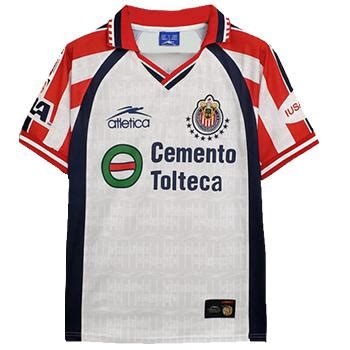 Jersey Chivas de Guadalajara Away Retro Atletica 99/00 Jersey Chivas de ...