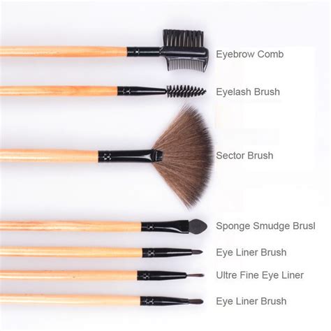 NEW 24pc Bobbi Brown makeup brushes Set Kit With Soft Bag Case Beauty Eye Shadow | eBay