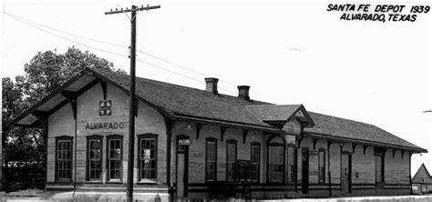 Texas Railroad Depots - Alvarado