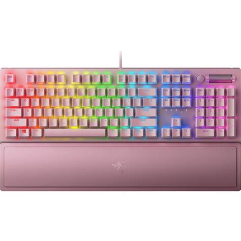 Razer BlackWidow V3 Quartz, gaming toetsenbord Roze, US lay-out, Razer Green, RGB leds ...