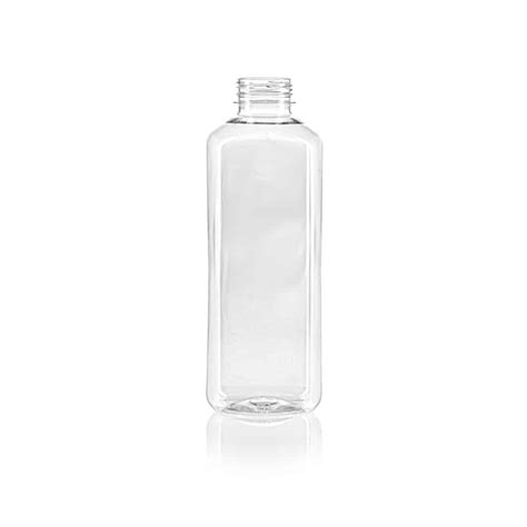 PET Juice Bottle Square 1000ml with 38MM 3/S neck finish - Berlin ...