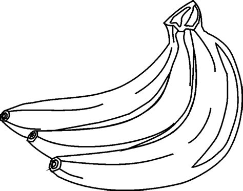 Bananas - printed on yellow card stock for a bulletin board | Banana art, Clipart black and ...