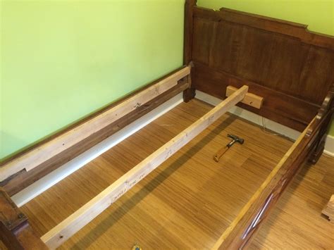 IKEA hack custom size slatted bed base - Project du Jour