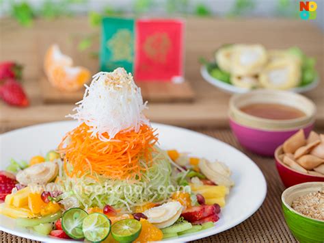 Fruits Yu Sheng | Fruits Yee Sang | Noob Cook Recipes