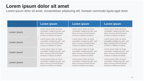 Presentation Base - PowerPoint Table