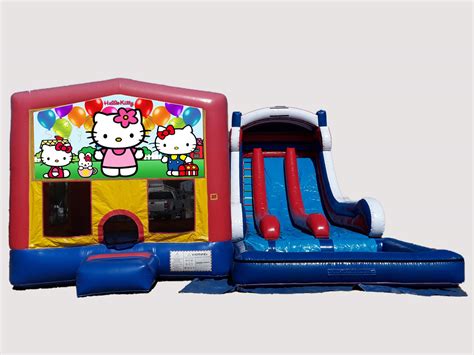 Combo Super Double Water slide – Hello Kitty – $400/day | USA Tony's ...