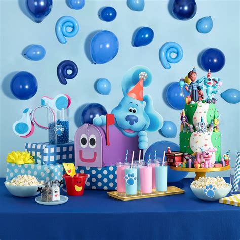 Throw a Blue's Clues & You! Party | Nickelodeon Parents | Blue birthday parties, Clue themed ...