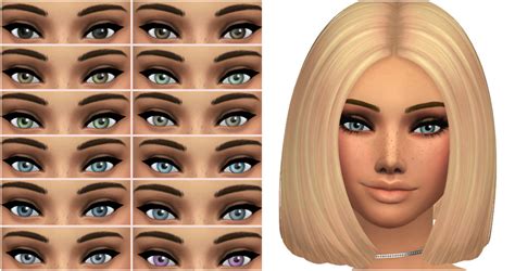 Sims 4 Cc Default Eyes Maxis Match