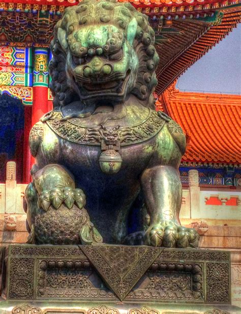 Bronze Lion Statue in Beijing, China image - Free stock photo - Public Domain photo - CC0 Images