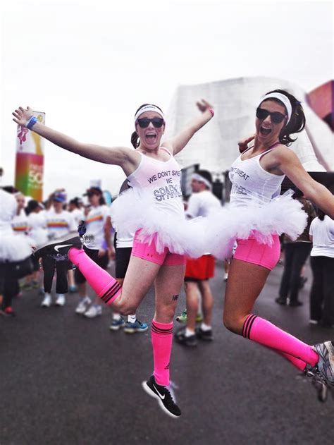 "We don't sweat, we sparkle!" Our outfits for the color run! | 5k ideas! | Pinterest | Creative ...