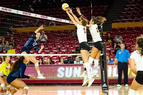 ASU Volleyball wins their first two matches in the Sparky Classic - The Arizona State Press