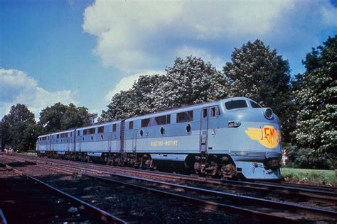 A company photo of Electro-Motive's F3 A-B-B-A demonstrator set, seen ...