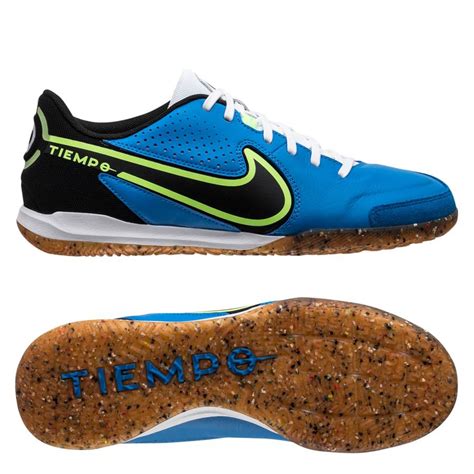 Nike Tiempo Legend 9 Academy IC - Photo Blue/Neon Yellow/Black | www.unisportstore.com