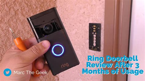 Ring Doorbell Review After 3 Months of Usage - YouTube