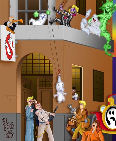 Pin by zerothdegree Levvi on Ghostbusters | Cartoon crossovers, Cartoon art, Ghost comic