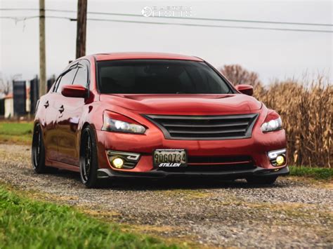 Wheel Offset 2015 Nissan Altima Nearly Flush Coilovers | Custom Offsets