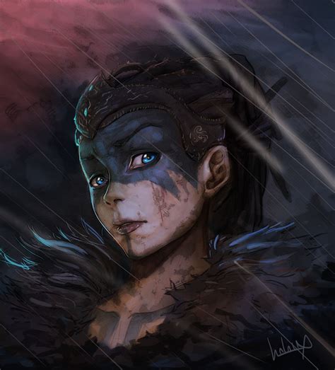 ArtStation - Hellblade : Senua's sacrifice Fanart, Salaiix . | Character portraits, Senuas ...