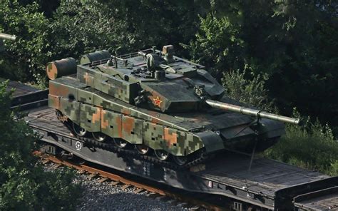 ZTZ 99A on freight train. Arguably the sexiest war machine China has ever made imo : r/TankPorn