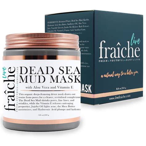 Hydrating Dead Sea Mud Mask | Live Fraiche