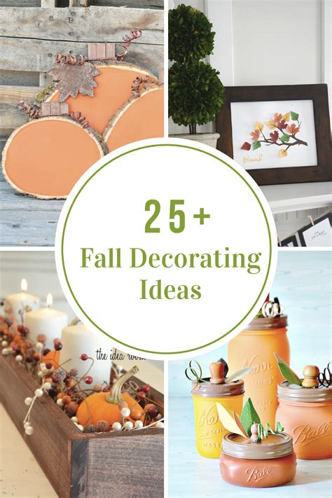 Inexpensive Fall Decorating Ideas - The Idea Room