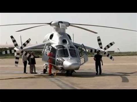 Eurocopter X3 hybrid helicopter new speed record at 263 knots 487 kmhr ...