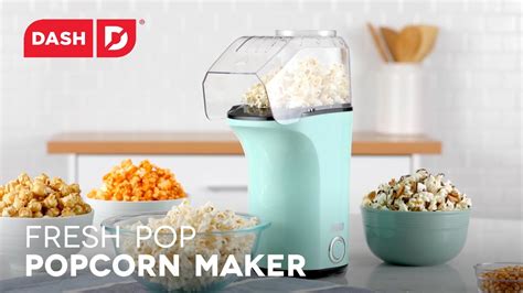 Dash Fresh Pop Popcorn Maker - YouTube