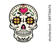 Sugar Skull Tattoo Free Stock Photo - Public Domain Pictures