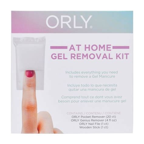 Orly At-home Gel Nail Polish Remover Kit - 4 Fl Oz : Target