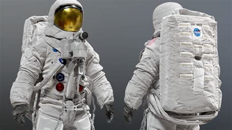 Spacesuit NASA Apollo 11 | FlippedNormals | Space suit, Apollo 11, Apollo