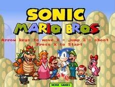 Sonic Mario Bros - Sonic Games