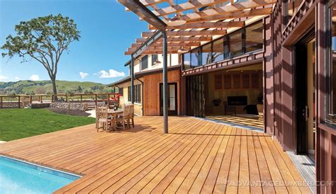 Garapa Decking - Garapa Deck - Brazilian Ash Lumber