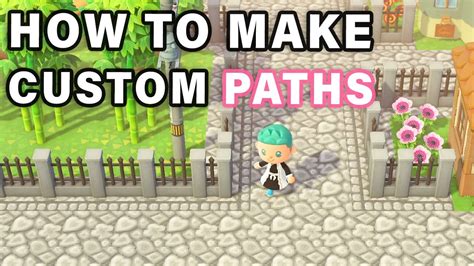 How to Make CUSTOM ROADS / PATHS Animal Crossing: New Horizons - YouTube