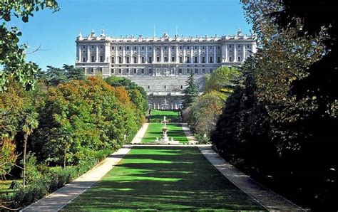 Garden Of The Royal Palace Of Madrid