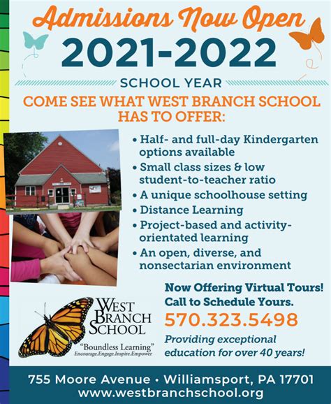 West Branch School is currently... - West Branch School