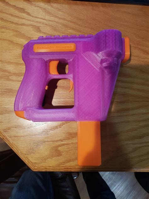 Nerf Shotgun Pistol 3D Printing Files | Etsy