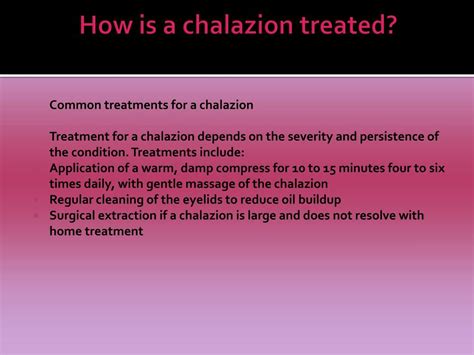 PPT - Chalazion PowerPoint Presentation, free download - ID:7942827