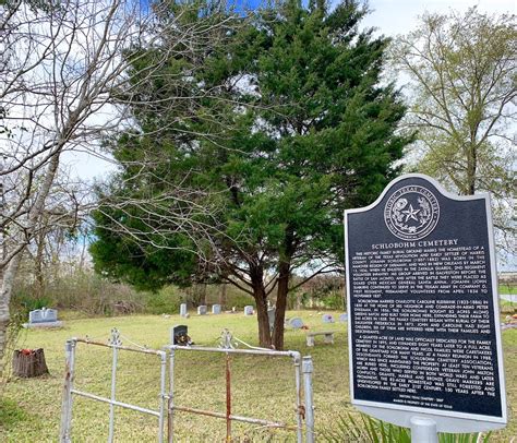 Aldine History: Schlobohm Cemetery – East Aldine Management District