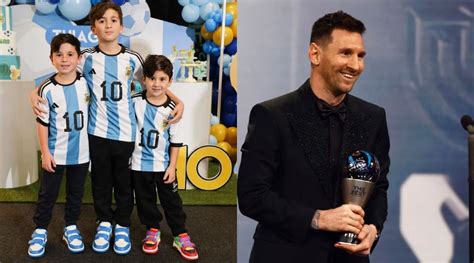 ‘Thiago Mateo and Ciro, I love you…… now go to bed!’ Lionel Messi’s ...