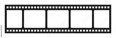 Vector Film Strip. Cinema Film Strip concept. Template Film Strip, isolated. Vector illustration ...