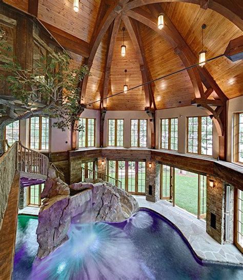 Lakefront Dream Home Lists With Indoor Tree House! (PHOTOS) Luxury Swimming Pools, Luxury Pools ...