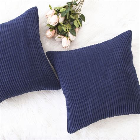 Vinyl Boutique Shop Throw Pillow Covers Pillowcase Navy Blue - Walmart.com - Walmart.com