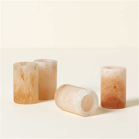 Himalayan Salt Tequila Glasses- Set of 4 | Shot Glasses, Margaritas, Unusual Unique Barware ...