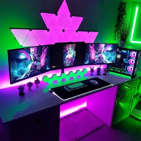 Gaming Room Setup | Room setup, Gaming room setup, Game room