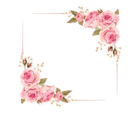 pink rose border png 10 free Cliparts | Download images on Clipground 2024