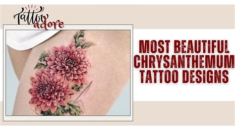 15 Most Beautiful Chrysanthemum Tattoo Designs | TattooAdore